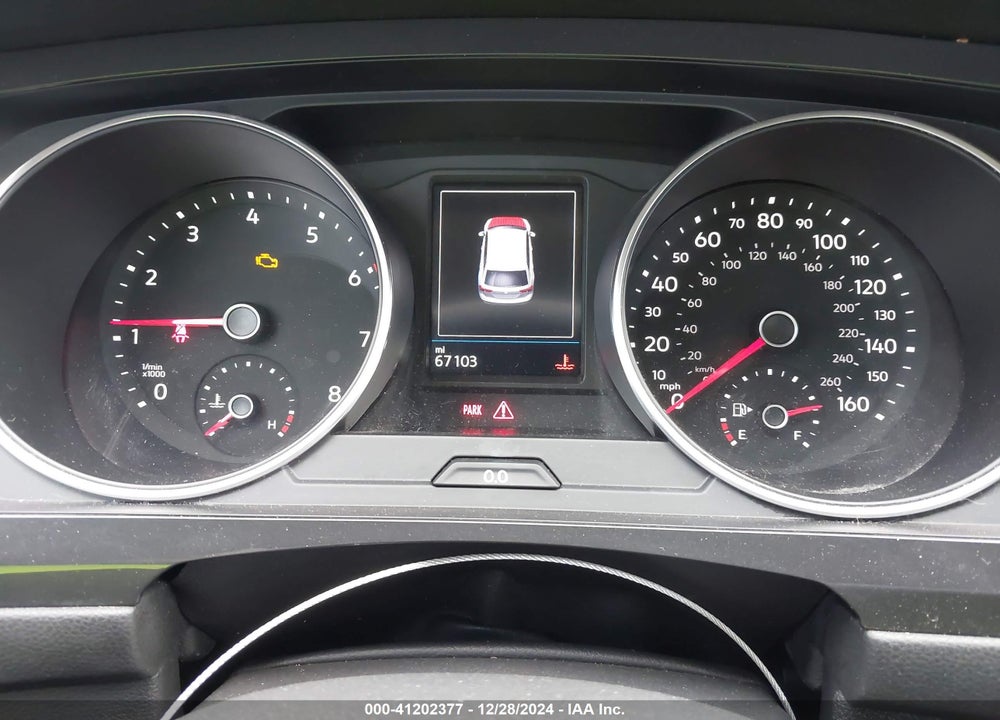 2019 VOLKSWAGEN TIGUAN 2.0T S VIN: 3VV1B7AX1KM049518