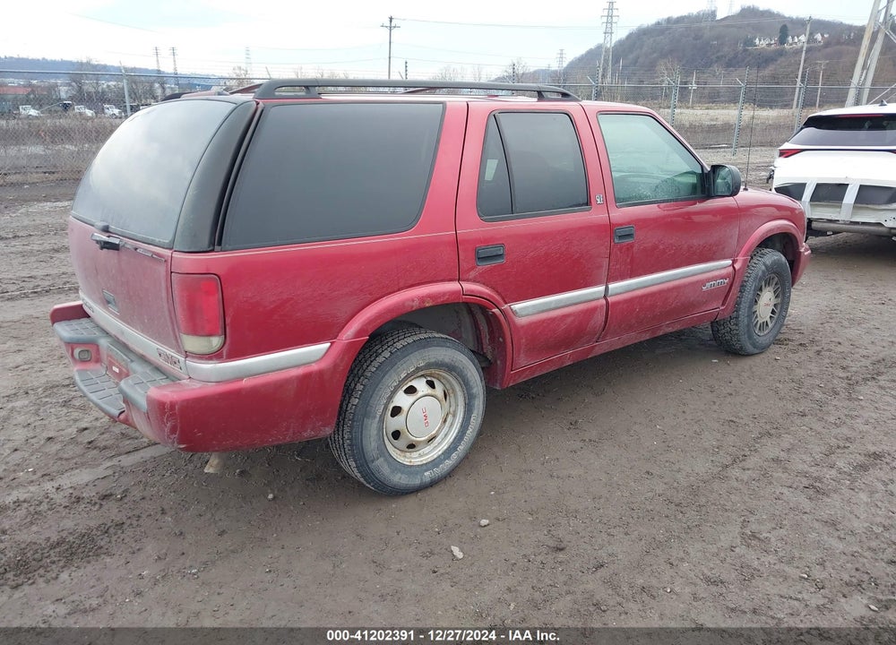 2000 GMC JIMMY SLE VIN: 1GKDT13W8Y2138579