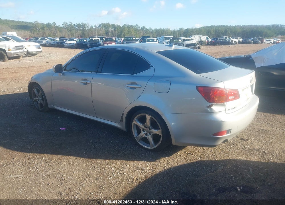 2007 LEXUS IS VIN: JTHBK262172033920