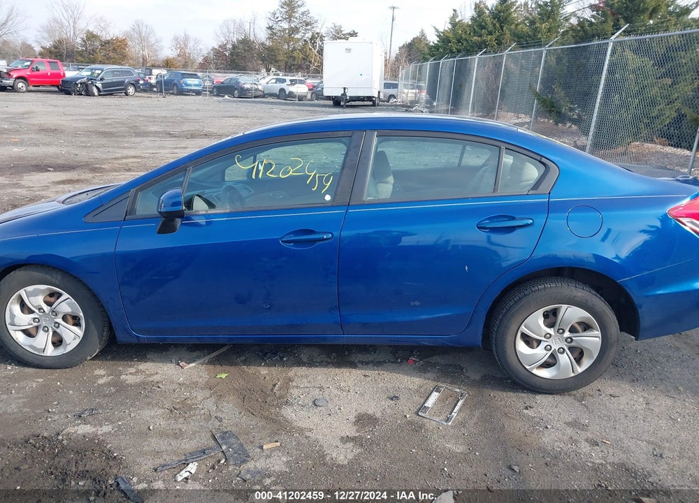 2013 HONDA CIVIC VIN: 19XFB2F50DE282009