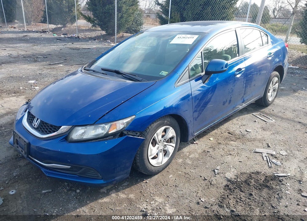 2013 HONDA CIVIC VIN: 19XFB2F50DE282009