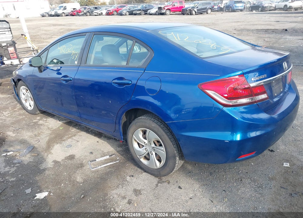 2013 HONDA CIVIC VIN: 19XFB2F50DE282009