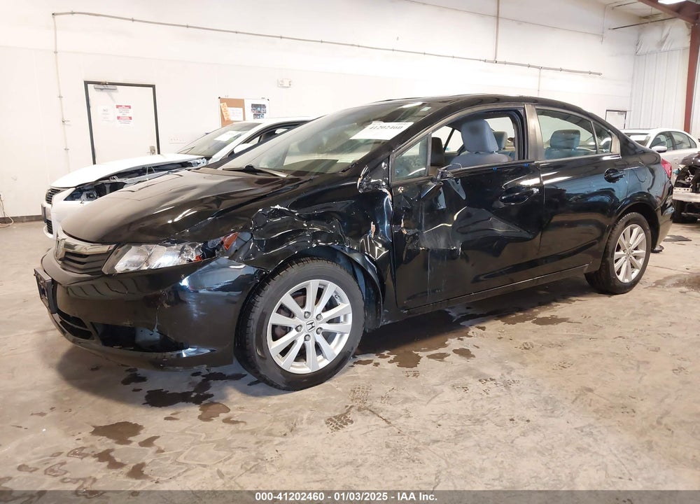 2012 HONDA CIVIC EX VIN: 19XFB2F81CE063150