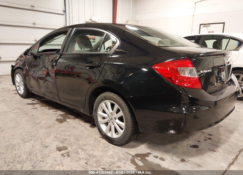 2012 HONDA CIVIC EX VIN: 19XFB2F81CE063150