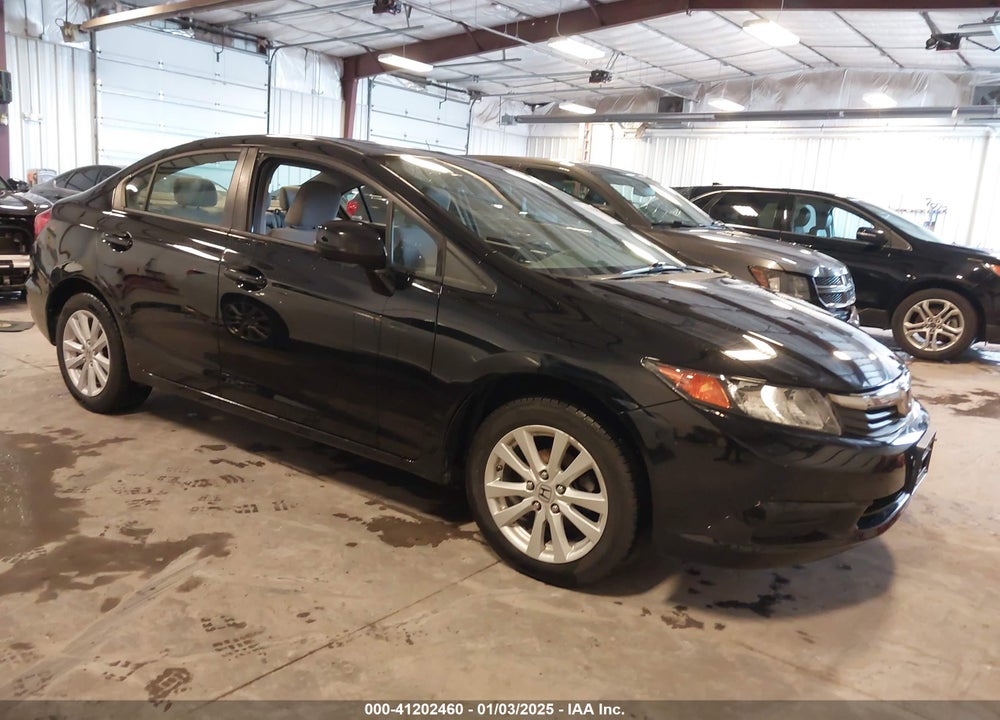 2012 HONDA CIVIC EX VIN: 19XFB2F81CE063150