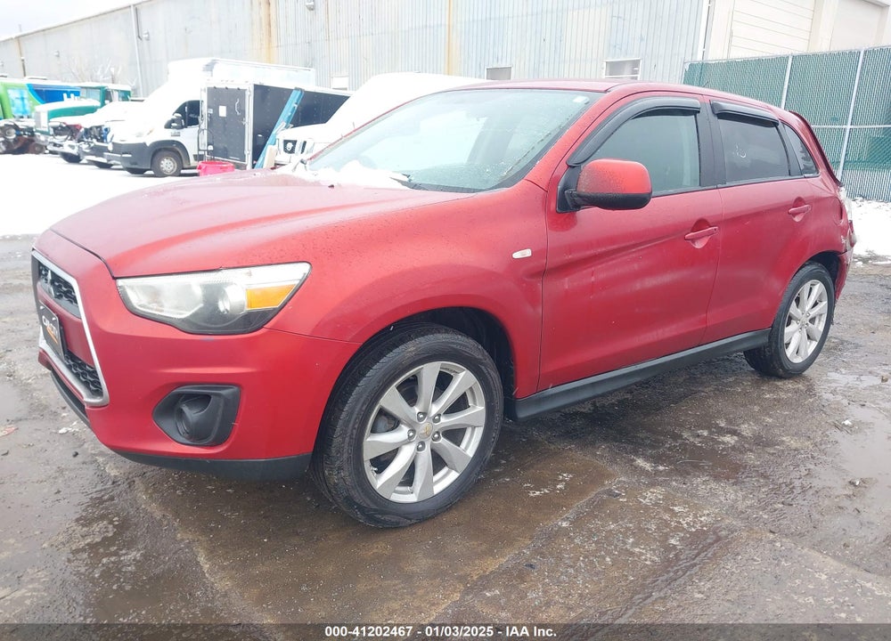 2013 MITSUBISHI OUTLANDER SPORT ES VIN: 4A4AR3AU1DE017548
