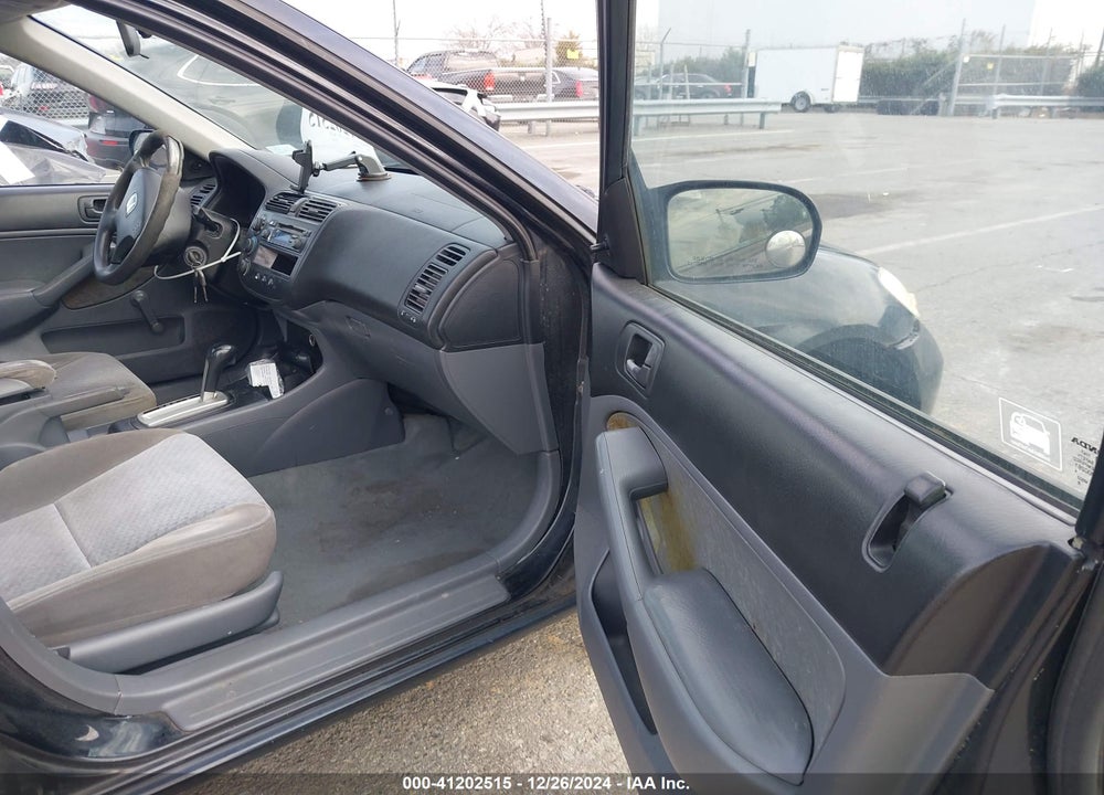 2005 HONDA CIVIC VP VIN: 1HGES16395L004160