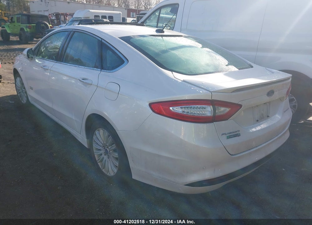 2014 FORD FUSION ENERGI TITANIUM VIN: 3FA6P0SU2ER356713