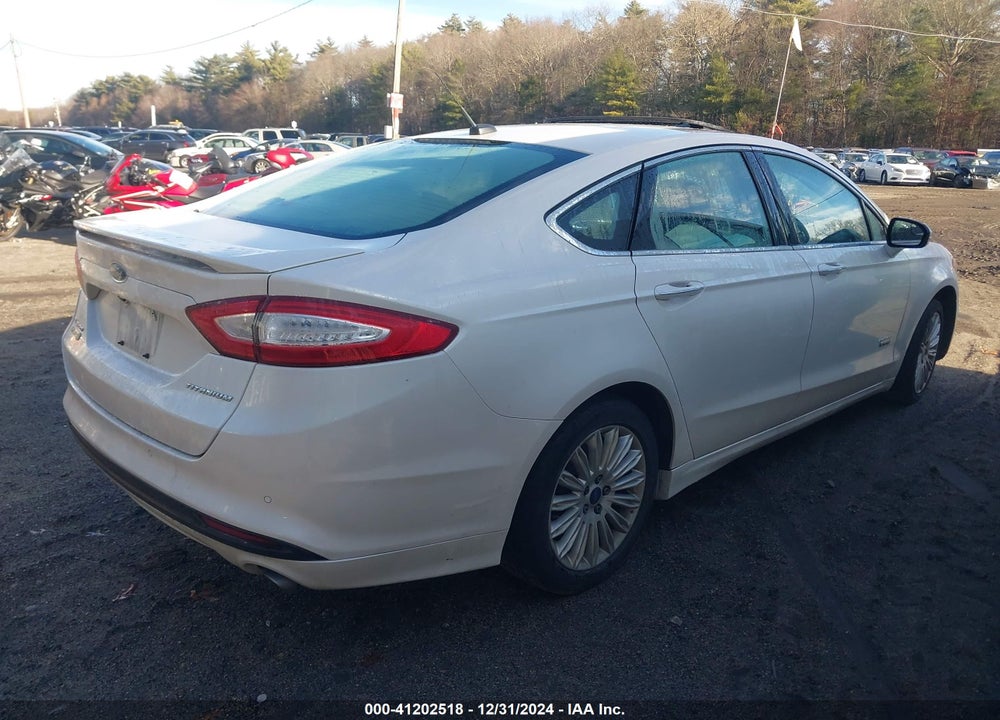 2014 FORD FUSION ENERGI TITANIUM VIN: 3FA6P0SU2ER356713