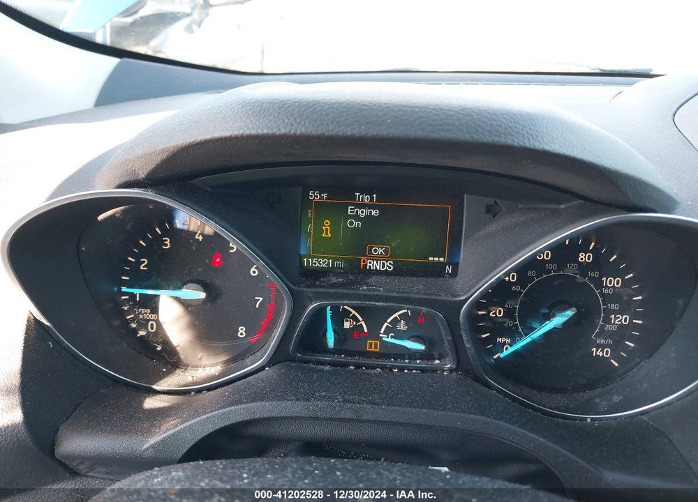 2017 FORD ESCAPE S VIN: 1FMCU0F79HUC44350