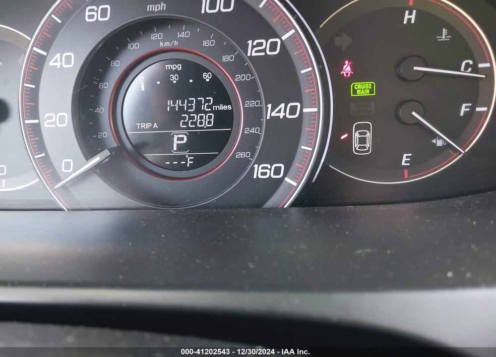 2013 HONDA ACCORD VIN: 1HGCR2F55DA253494
