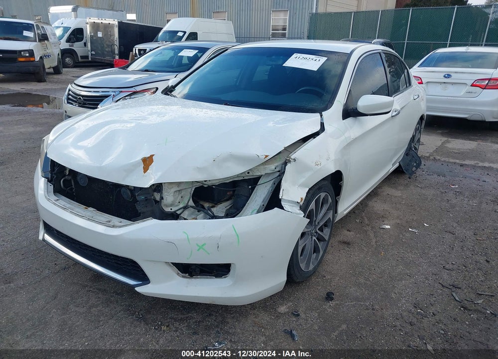 2013 HONDA ACCORD VIN: 1HGCR2F55DA253494
