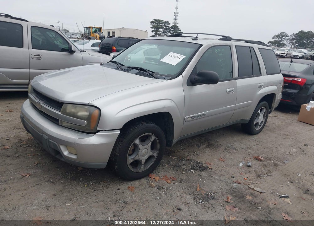 2004 CHEVROLET TRAILBLAZER LT VIN: 1GNDS13S842199489