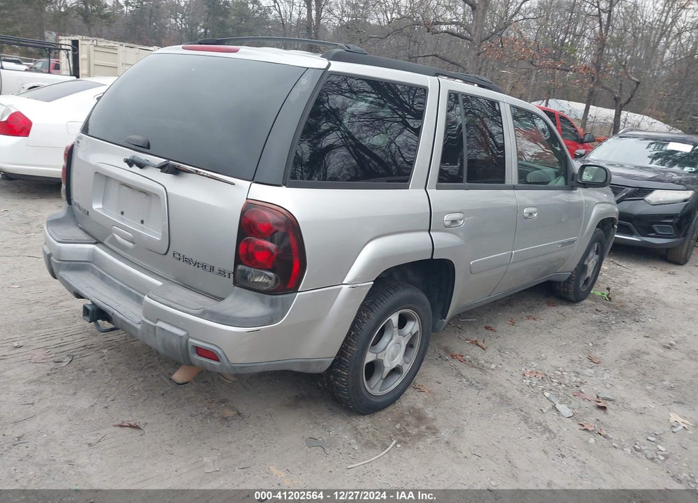 2004 CHEVROLET TRAILBLAZER LT VIN: 1GNDS13S842199489