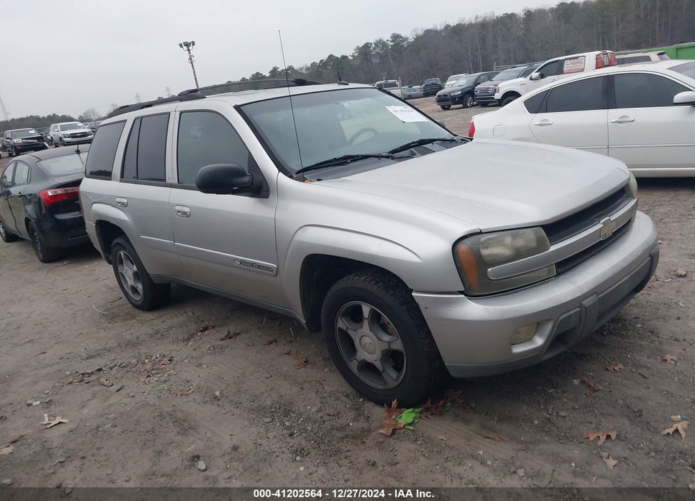 2004 CHEVROLET TRAILBLAZER LT VIN: 1GNDS13S842199489