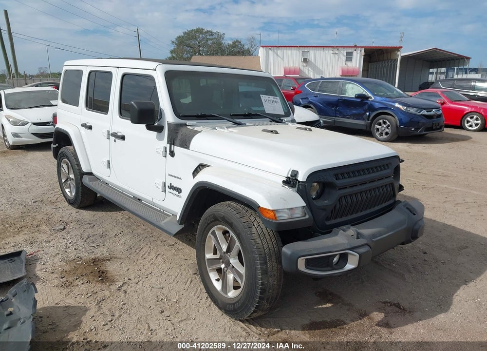 2020 JEEP WRANGLER UNLIMITED SAHARA 4X4 VIN: 1C4HJXEN7LW104869
