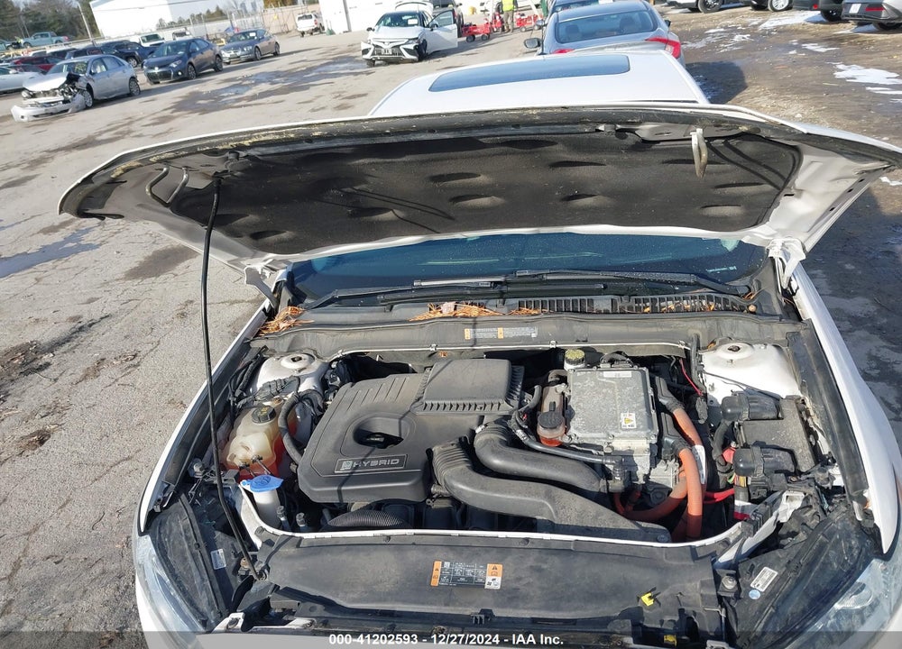 2013 FORD FUSION HYBRID SE VIN: 3FA6P0LU9DR180787