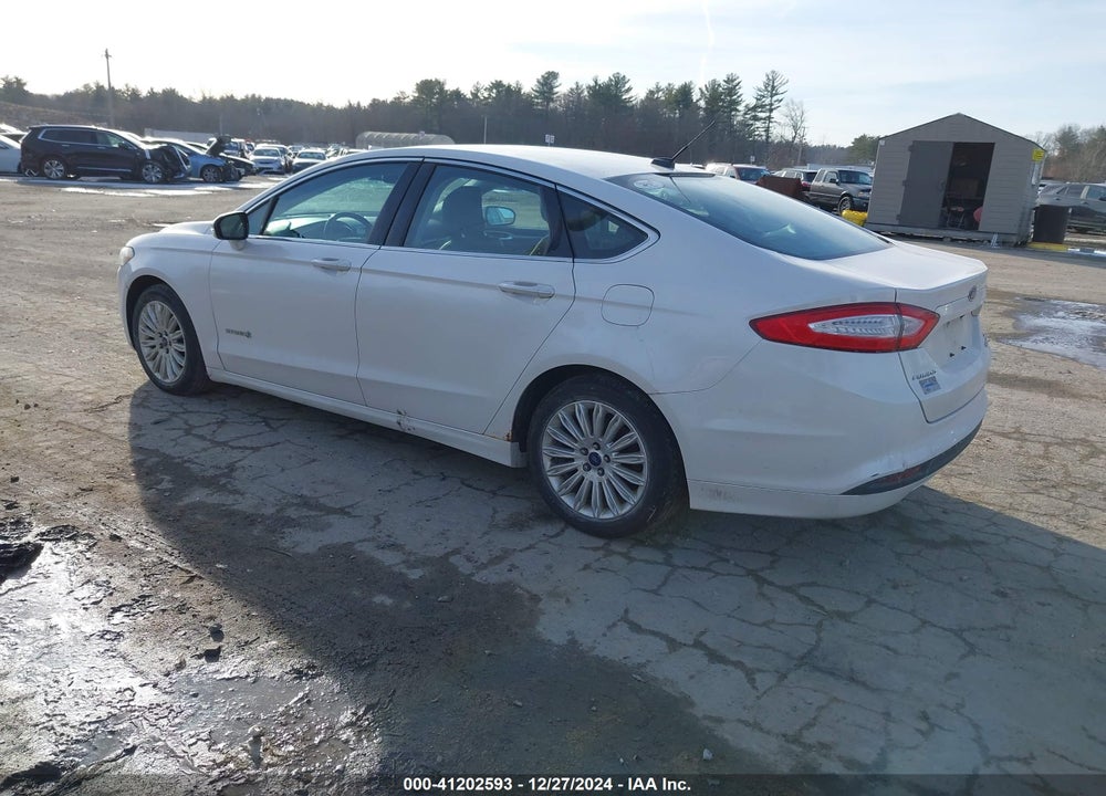 2013 FORD FUSION HYBRID SE VIN: 3FA6P0LU9DR180787