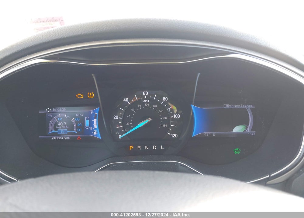 2013 FORD FUSION HYBRID SE VIN: 3FA6P0LU9DR180787