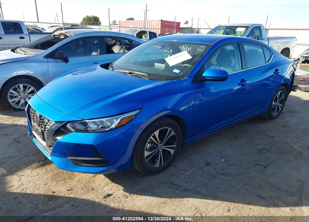 2022 NISSAN SENTRA SV XTRONIC CVT VIN: 3N1AB8CV5NY319673