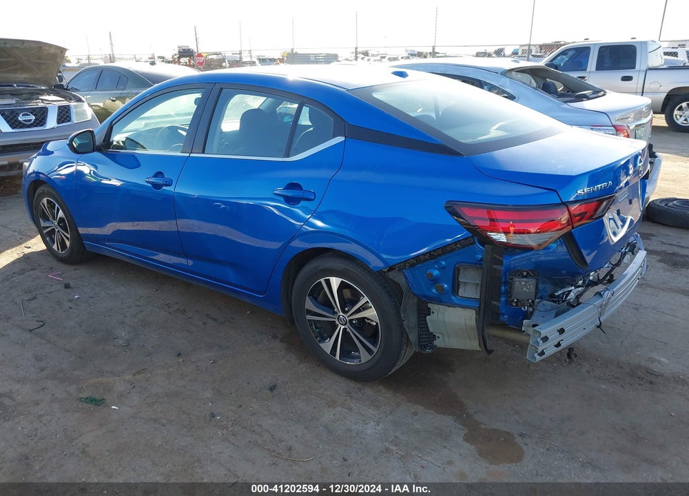 2022 NISSAN SENTRA SV XTRONIC CVT VIN: 3N1AB8CV5NY319673