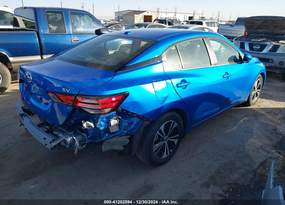 2022 NISSAN SENTRA SV XTRONIC CVT VIN: 3N1AB8CV5NY319673