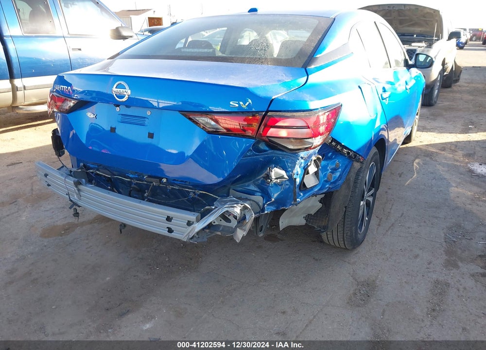 2022 NISSAN SENTRA SV XTRONIC CVT VIN: 3N1AB8CV5NY319673