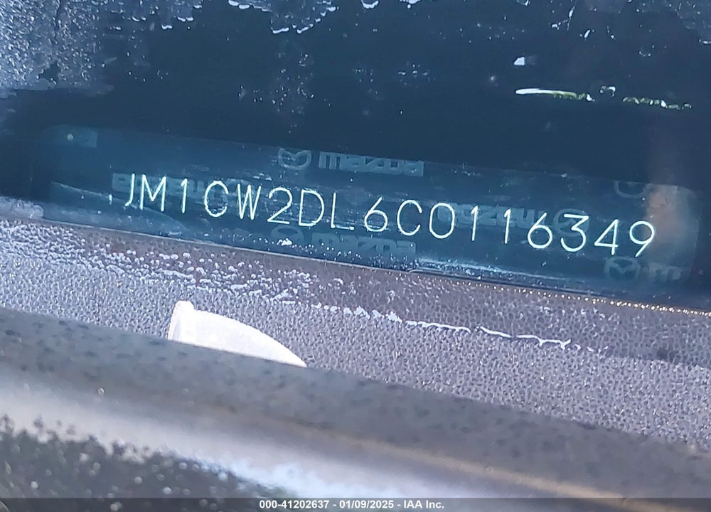 2012 MAZDA MAZDA5 VIN: JM1CW2DL6C0116349