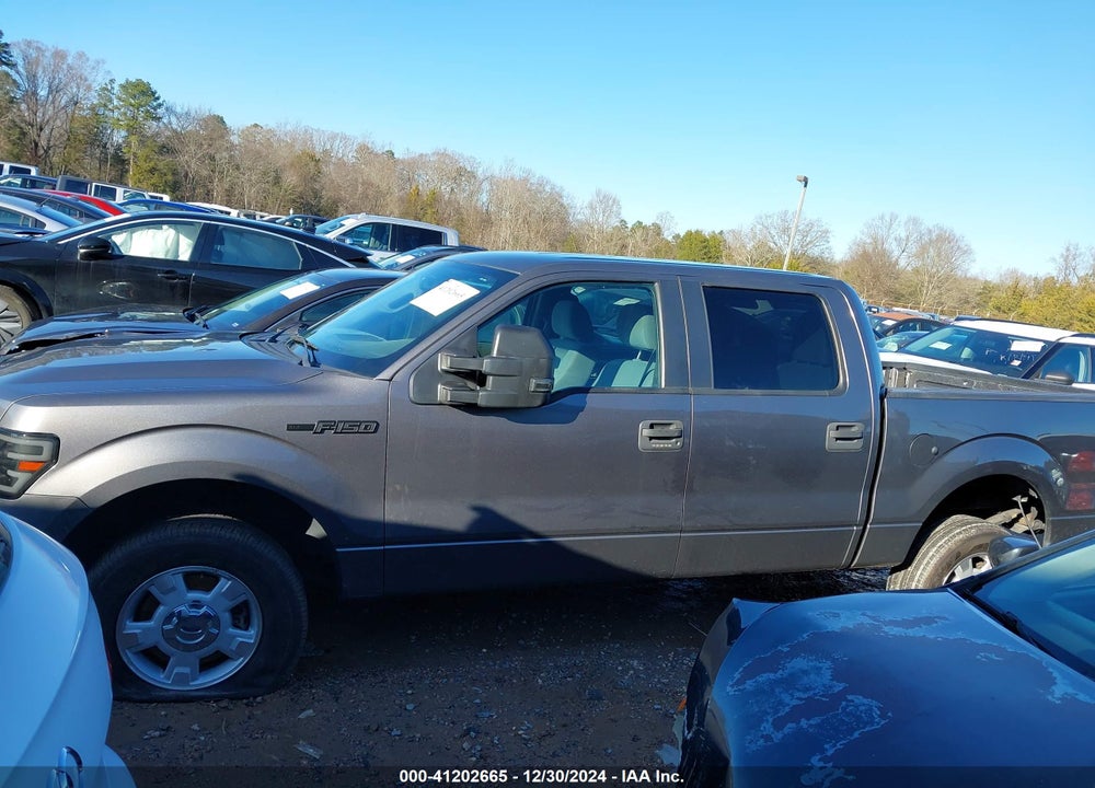 2011 FORD F-150 XLT VIN: 1FTFW1EFXBFC70414