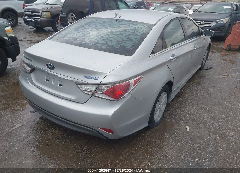 2013 HYUNDAI SONATA HYBRID VIN: KMHEC4A4XDA093854
