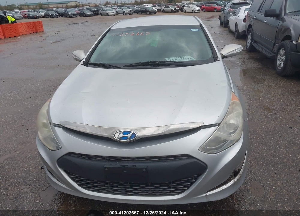 2013 HYUNDAI SONATA HYBRID VIN: KMHEC4A4XDA093854