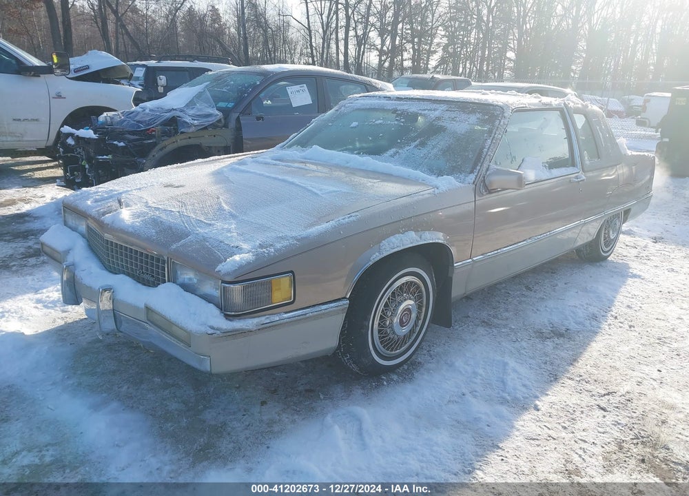 1989 CADILLAC FLEETWOOD VIN: 1G6CB1155K4346793
