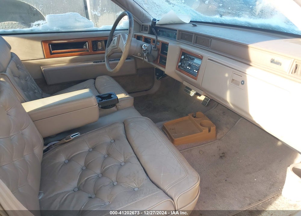 1989 CADILLAC FLEETWOOD VIN: 1G6CB1155K4346793