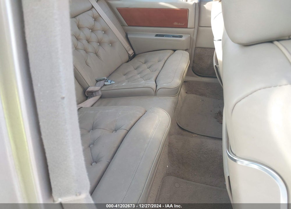 1989 CADILLAC FLEETWOOD VIN: 1G6CB1155K4346793