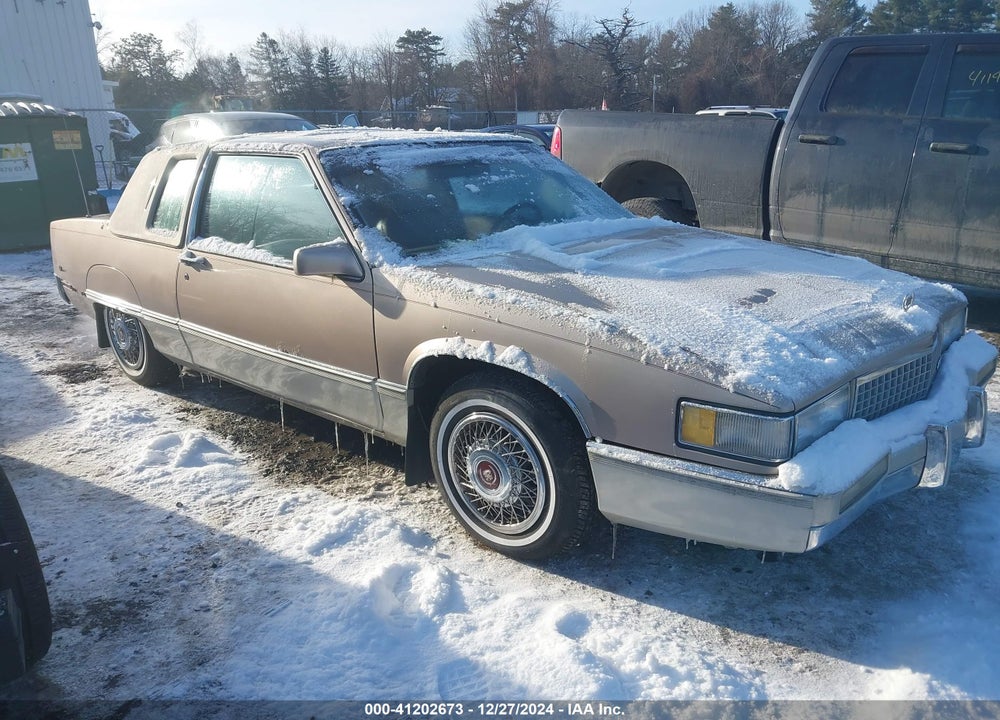1989 CADILLAC FLEETWOOD VIN: 1G6CB1155K4346793