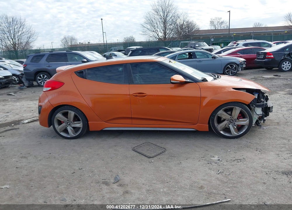 2013 HYUNDAI VELOSTER VIN: KMHTC6AE2DU122905