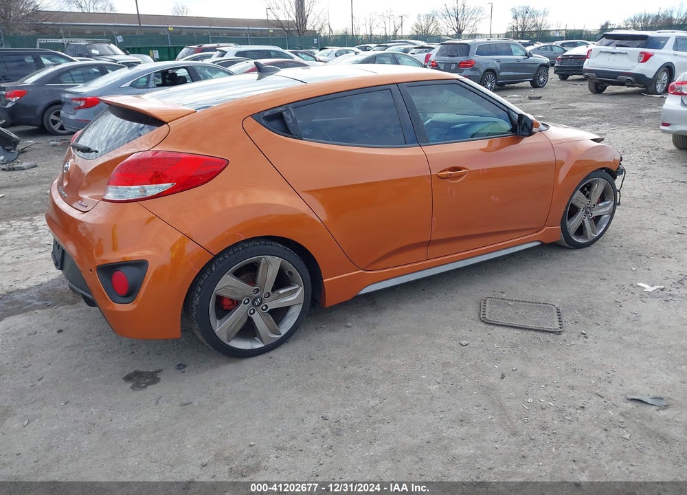 2013 HYUNDAI VELOSTER VIN: KMHTC6AE2DU122905