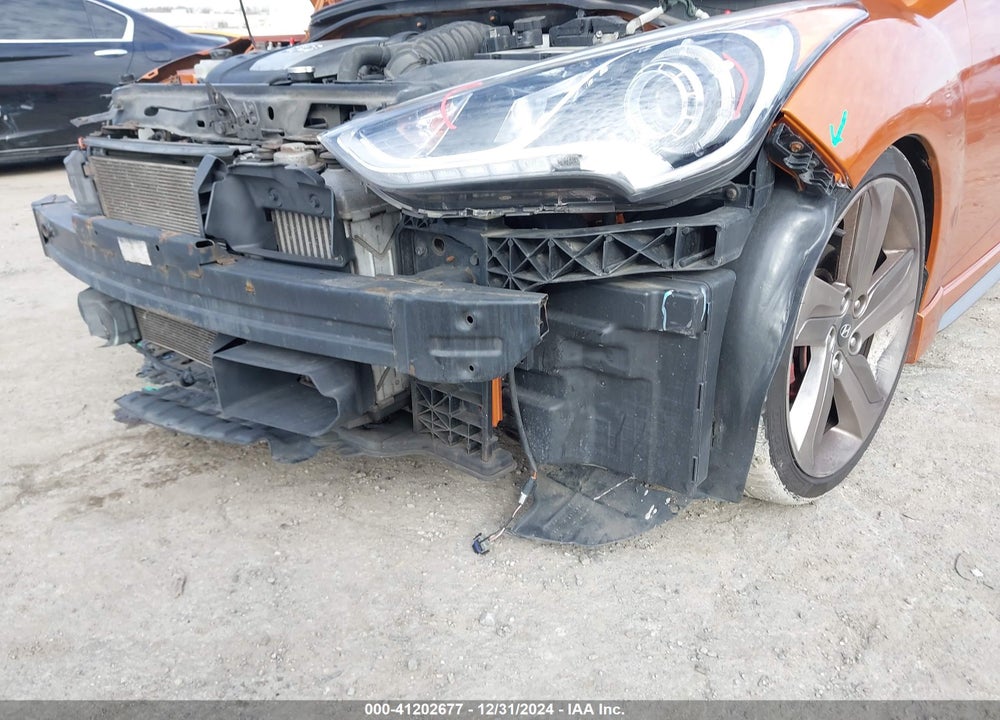 2013 HYUNDAI VELOSTER VIN: KMHTC6AE2DU122905