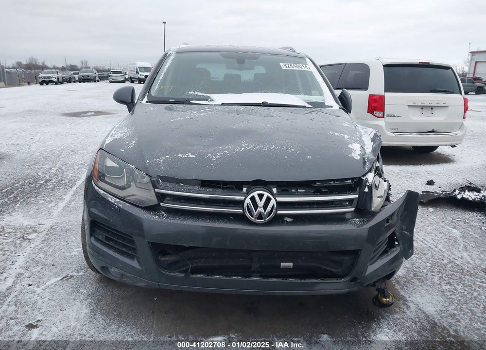 2012 VOLKSWAGEN TOUAREG TDI SPORT VIN: WVGFK9BP2CD000142