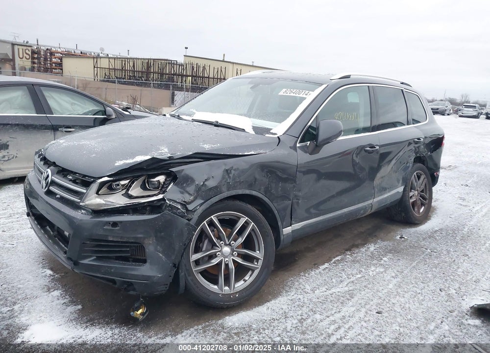 2012 VOLKSWAGEN TOUAREG TDI SPORT VIN: WVGFK9BP2CD000142
