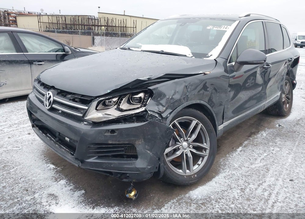 2012 VOLKSWAGEN TOUAREG TDI SPORT VIN: WVGFK9BP2CD000142