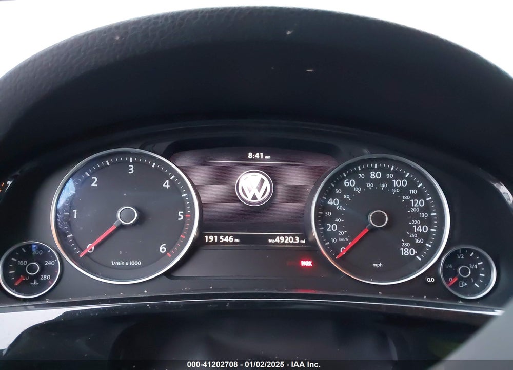 2012 VOLKSWAGEN TOUAREG TDI SPORT VIN: WVGFK9BP2CD000142