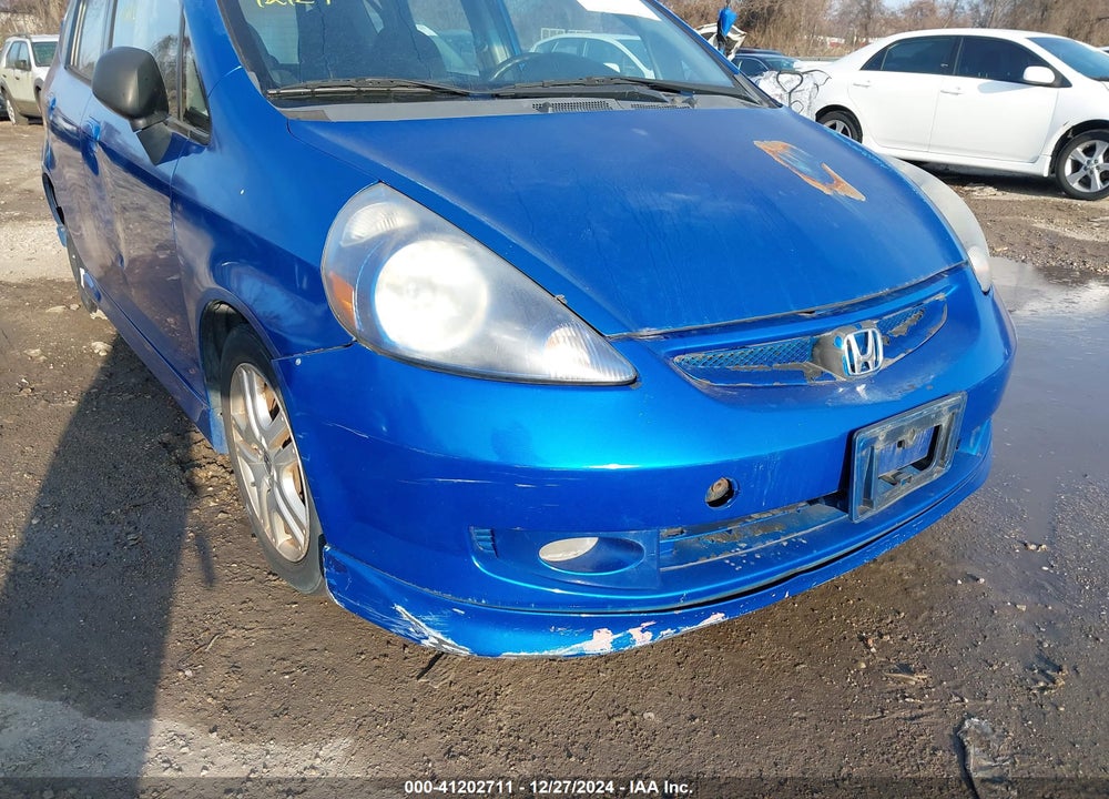 2008 HONDA FIT SPORT VIN: JHMGD38678S013615