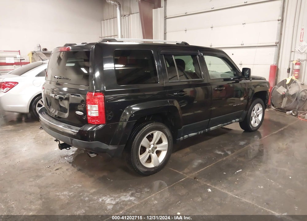 2011 JEEP PATRIOT LATITUDE X VIN: 1J4NF4GBXBD165272
