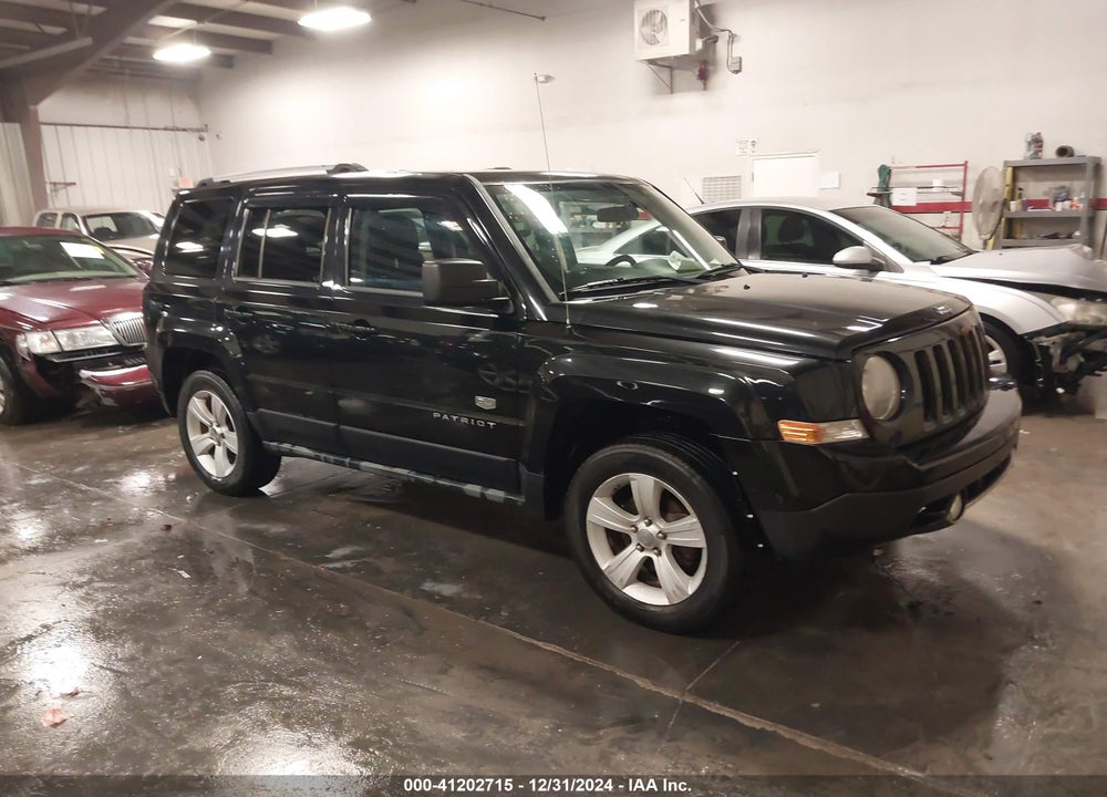 2011 JEEP PATRIOT LATITUDE X VIN: 1J4NF4GBXBD165272