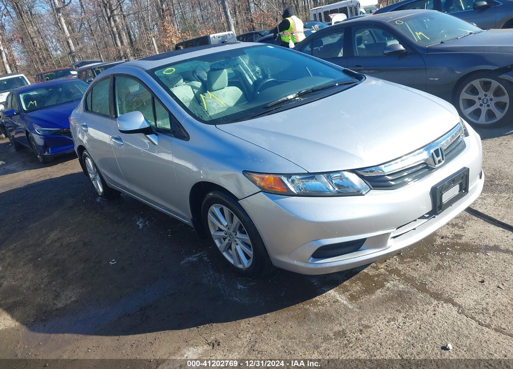 2012 HONDA CIVIC EX VIN: 19XFB2F82CE343806