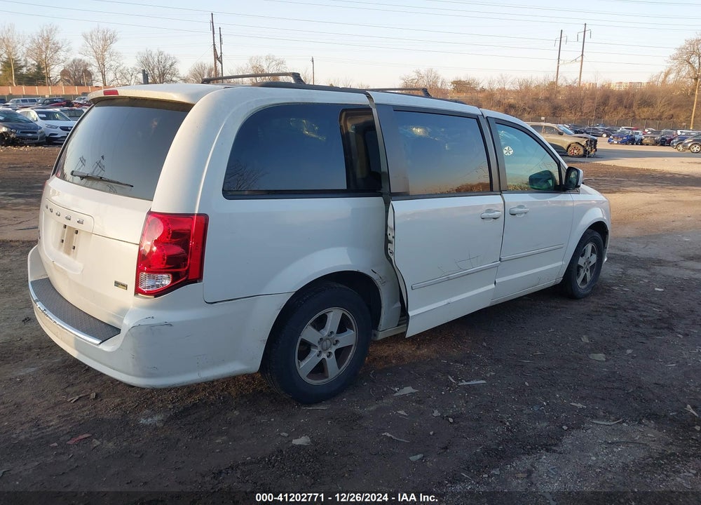 2012 DODGE GRAND CARAVAN SXT VIN: 2C4RDGCG6CR310838
