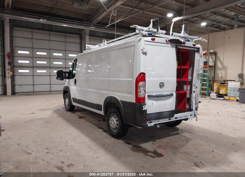 2023 RAM PROMASTER 1500 LOW ROOF 136 WB VIN: 3C6LRVAG5PE571164
