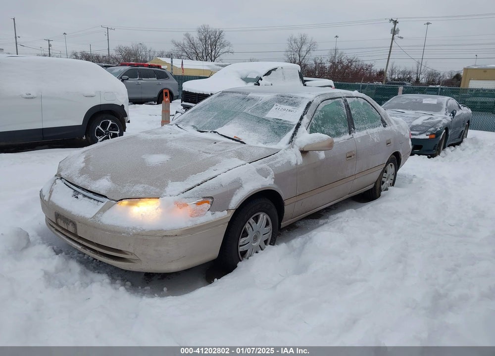 2001 TOYOTA CAMRY LE VIN: 4T1BG28K41U038729