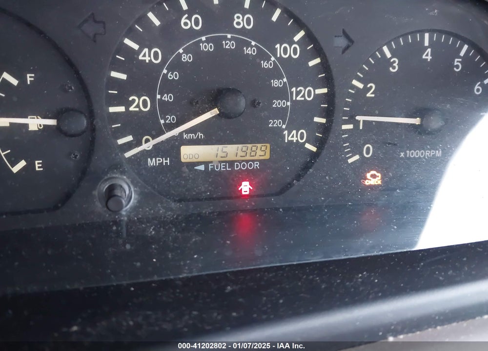 2001 TOYOTA CAMRY LE VIN: 4T1BG28K41U038729